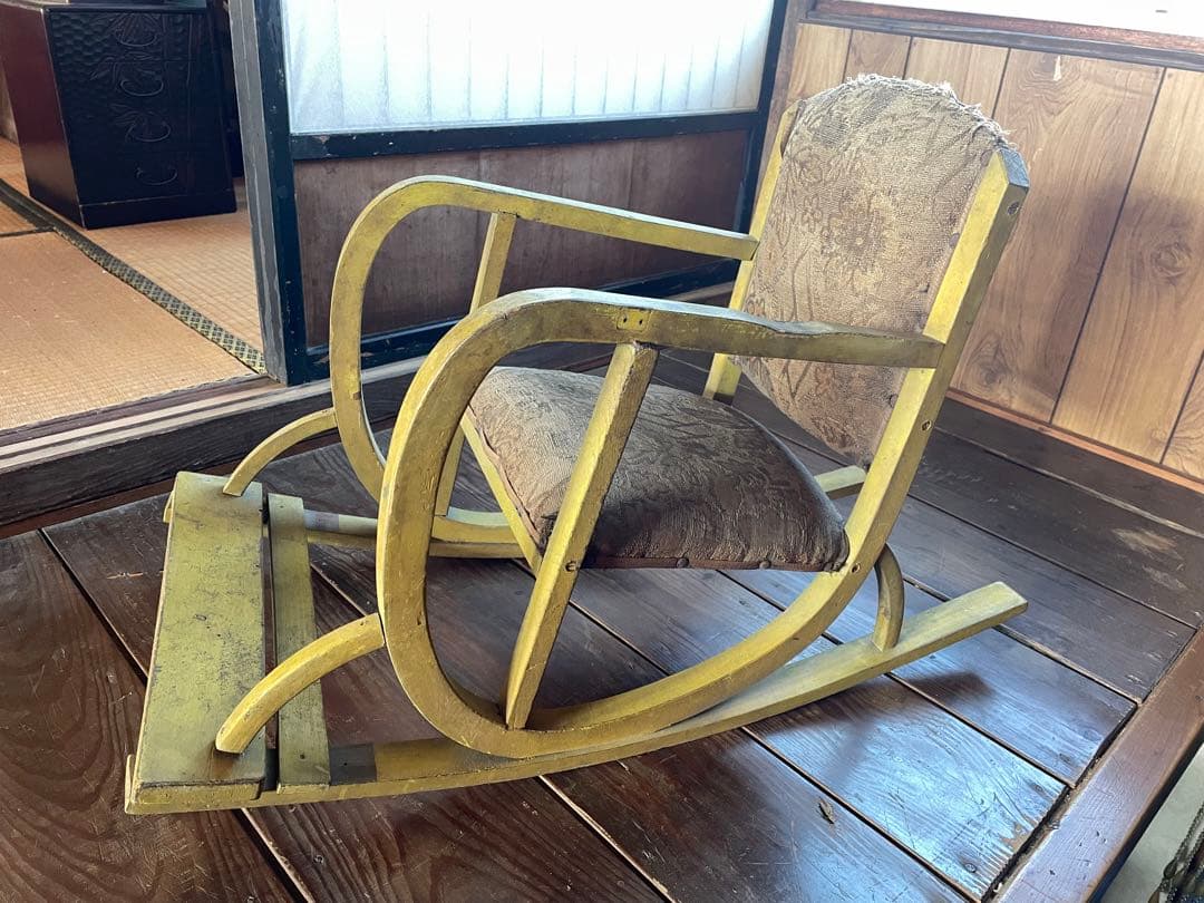 アンティーク　ドールチェア　ロッキングチェア