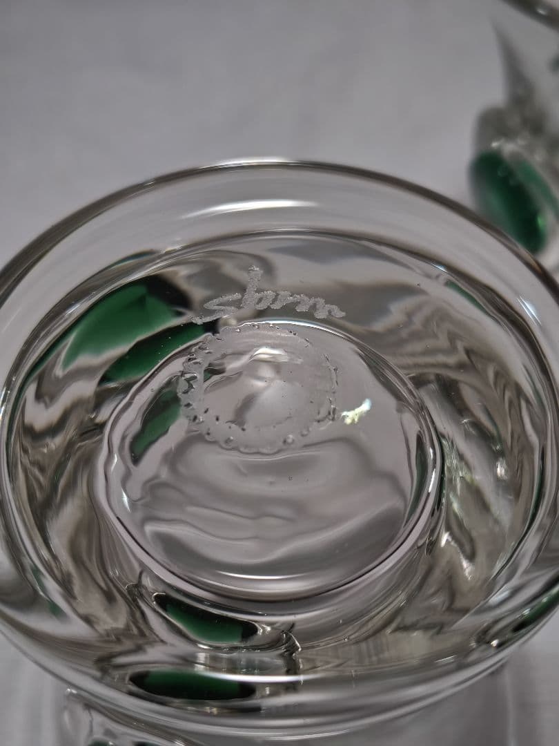 船木倭帆　プラントグラス２客セット　新品未使用　長期保管品