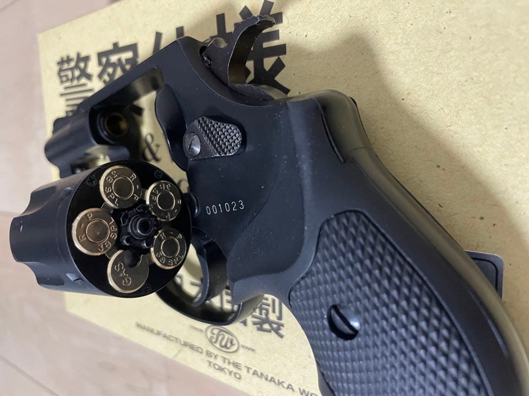 Smith & Wesson M37 エアウェイト　タナカ　警察仕様　ガスガン