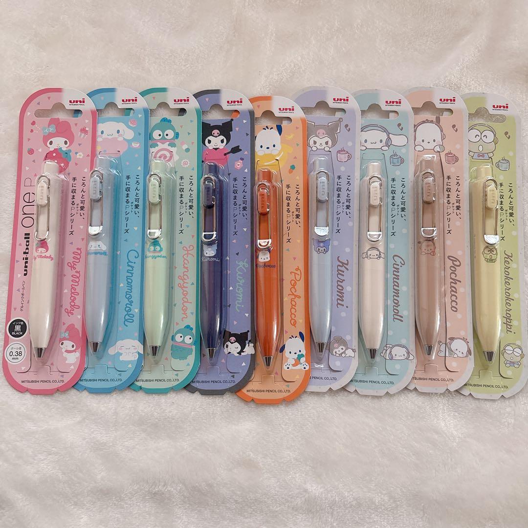 uni ボールone Ｐボールペン 0.38mm カラフルキャラクター