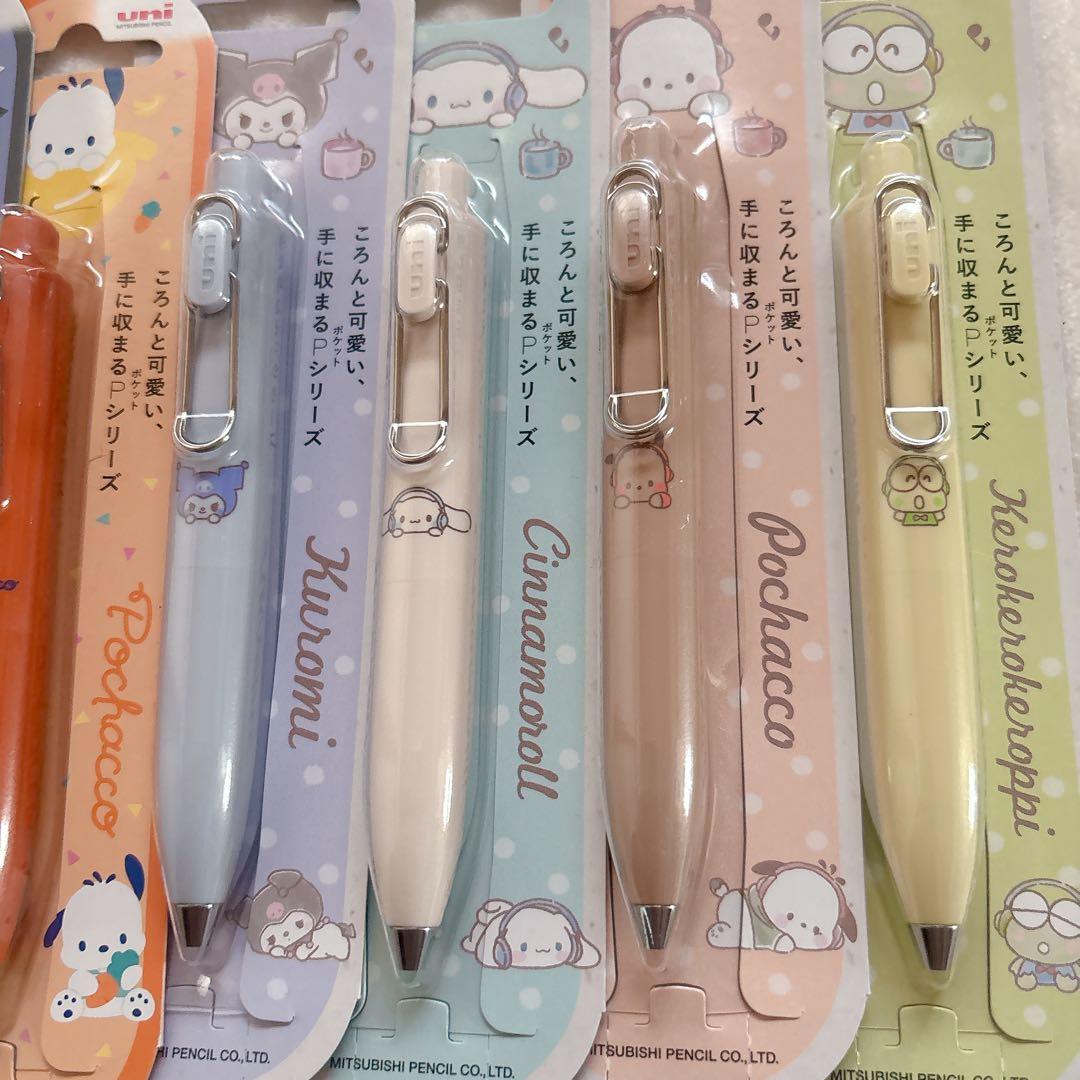 uni ボールone Ｐボールペン 0.38mm カラフルキャラクター