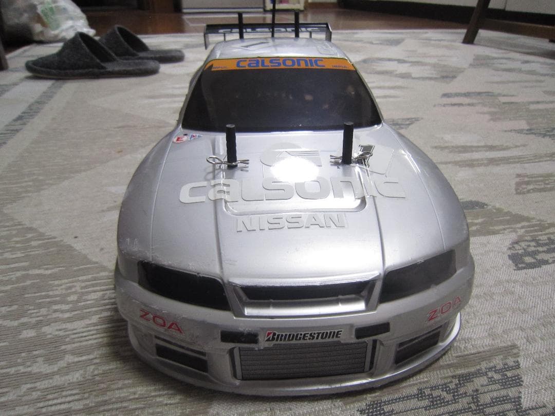 完全動作品 1/10 タミヤ スカイライン GT-R (R33) TT-01