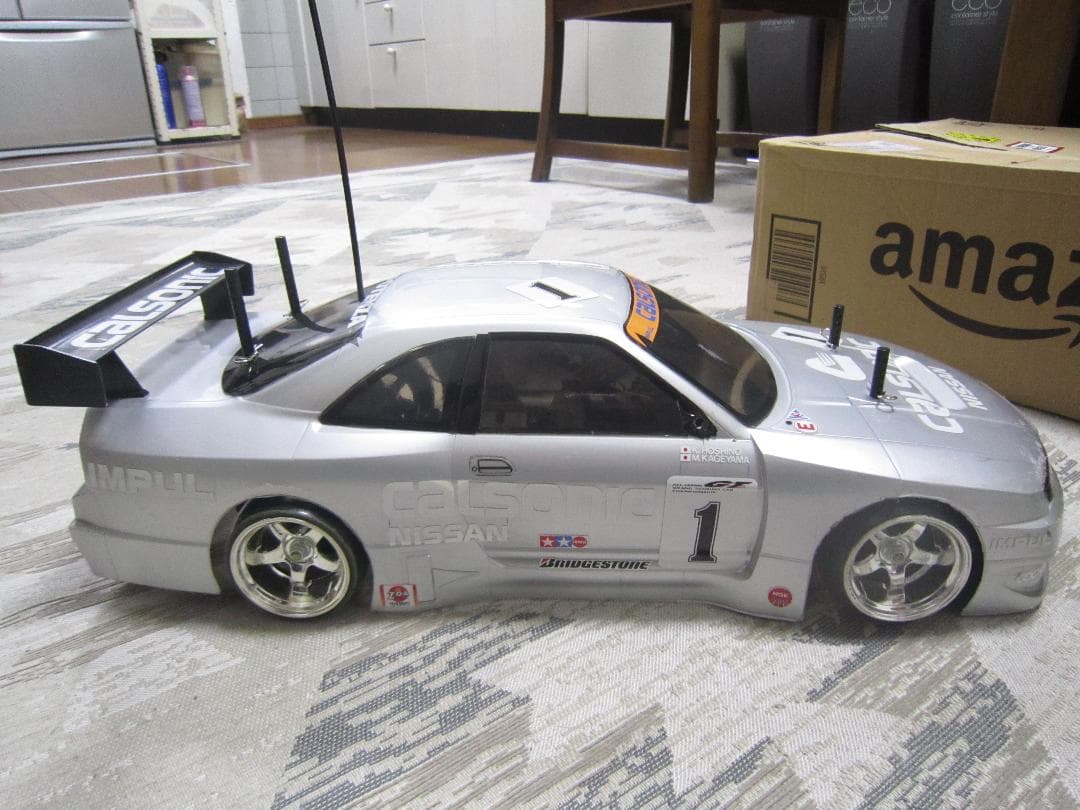 完全動作品 1/10 タミヤ スカイライン GT-R (R33) TT-01