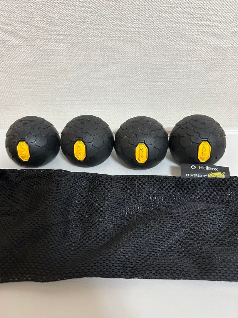 Helinoxスウィベルベルチェア Vibramボールフィート付きセット