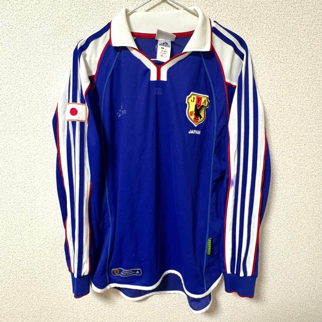 2001 JFA 日本代表 長袖ユニフォーム adidas