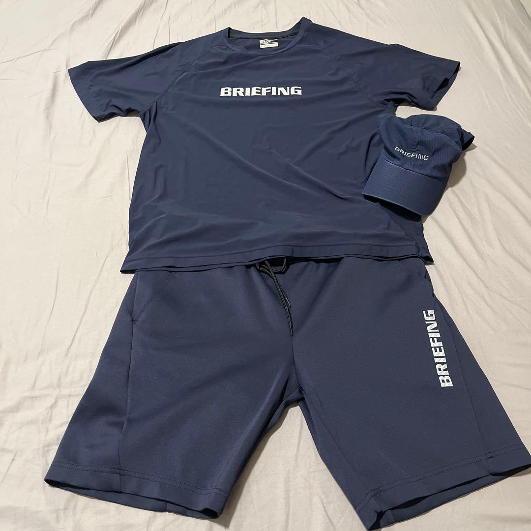 BRIEFING TRANING WEAR 3点一式　ネイビー　Mサイズ