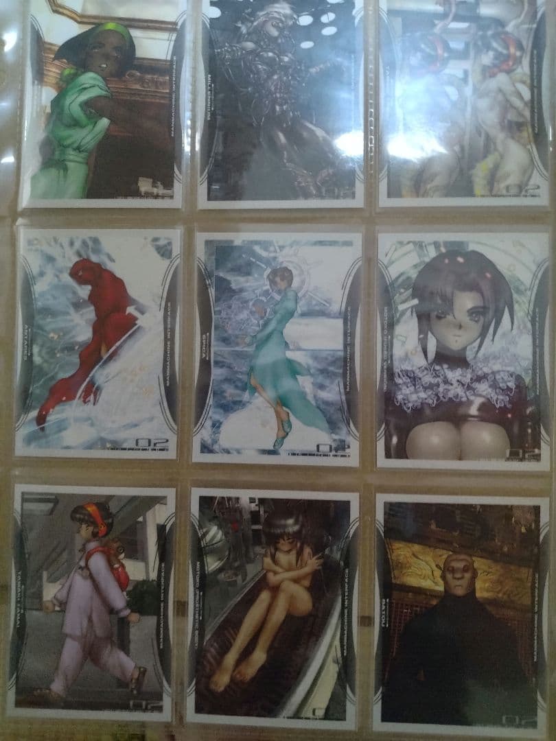 ナ*5様 士郎正宗　攻殻機動隊　トレーディングカード　54枚