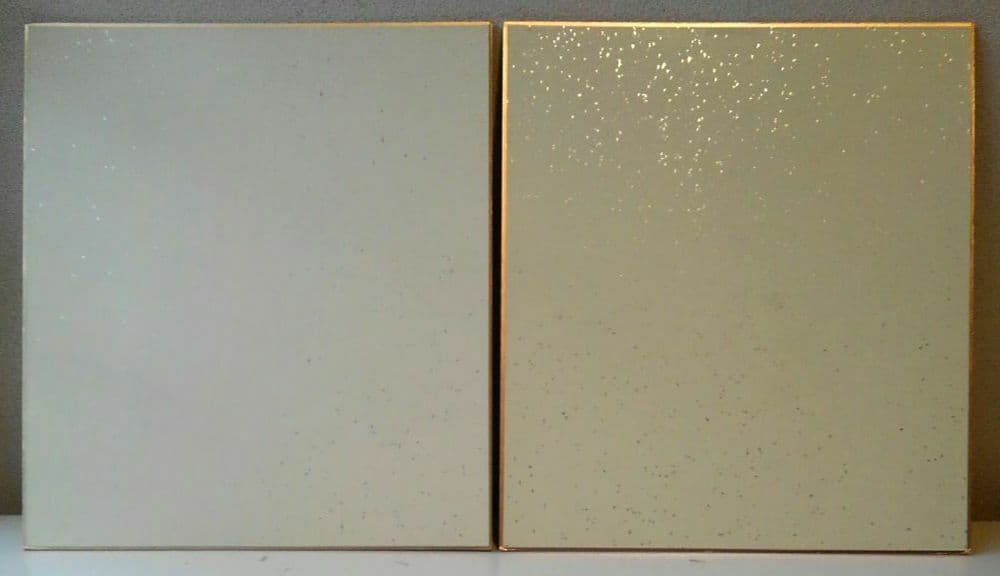 雑賀紀光　色紙　２点