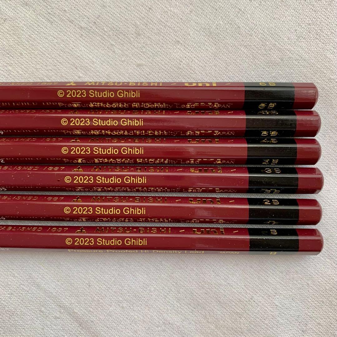 ジブリ 君たちはどう生きるか 非売品 uni 鉛筆セット 6B-B 宮崎駿