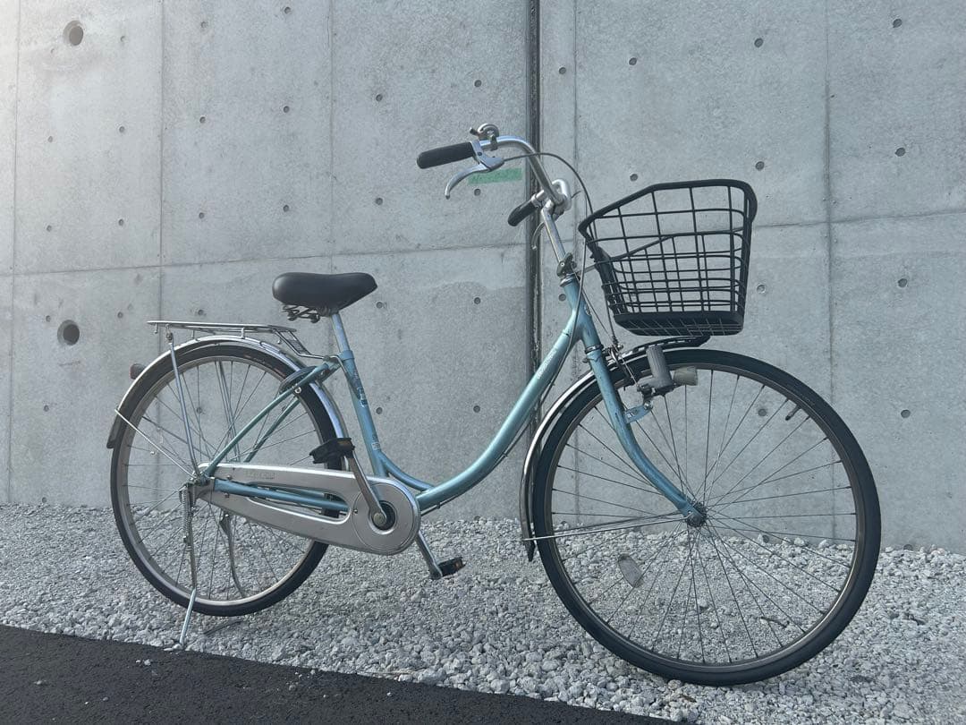 R7 愛知 ブリヂストン BU605 B5F エブリッジ 26インチ 水色