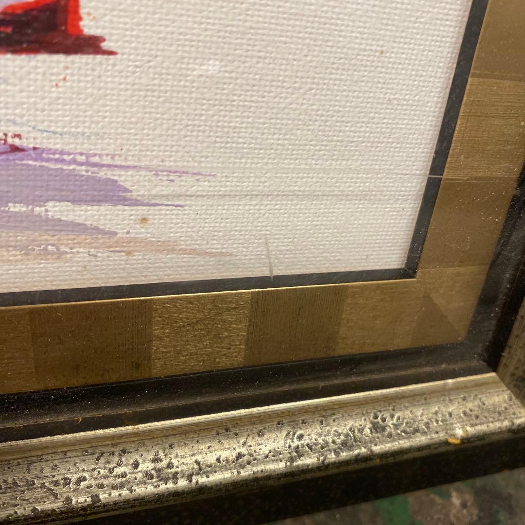 中津達 M シューマッハ & フェラーリ 2003 油彩画？