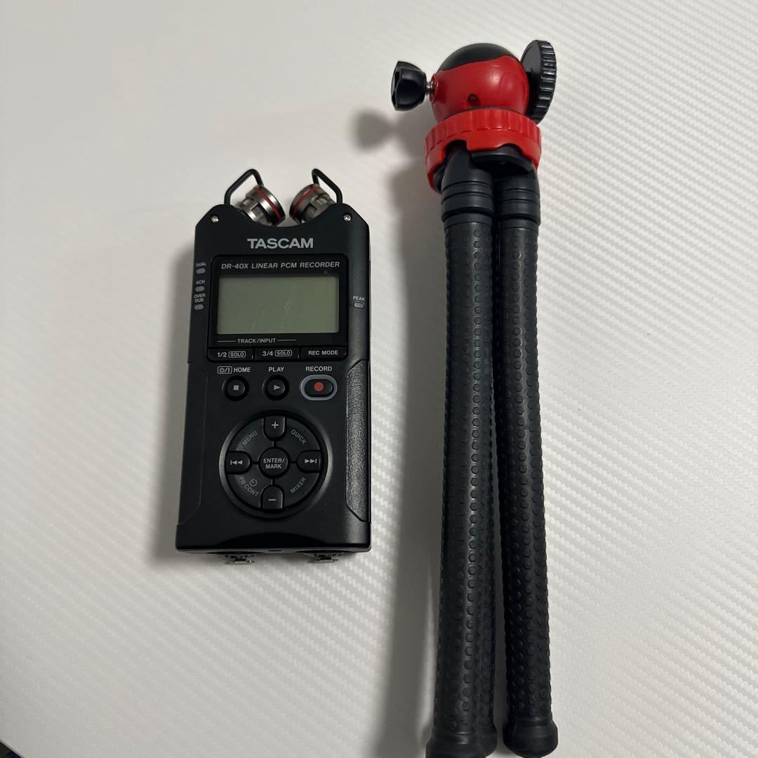 TASCAM DR-40X リニアPCMレコーダー