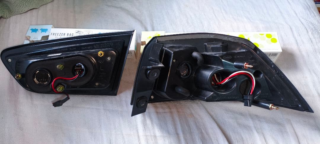 ランサーエボリューションX LEDテールライト 赤 スモークレンズ