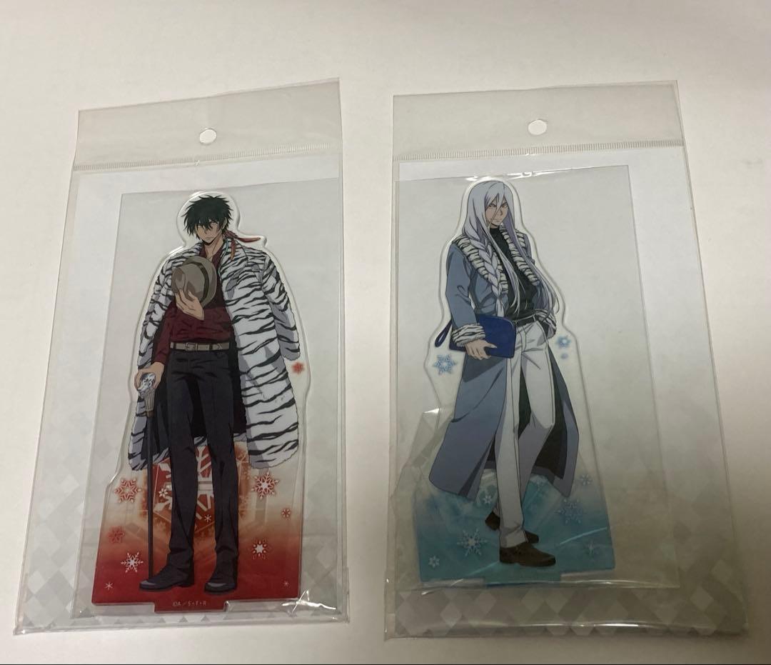 REBORN モコモコウィンター　アクリルスタンド　XANXUS スクアーロ