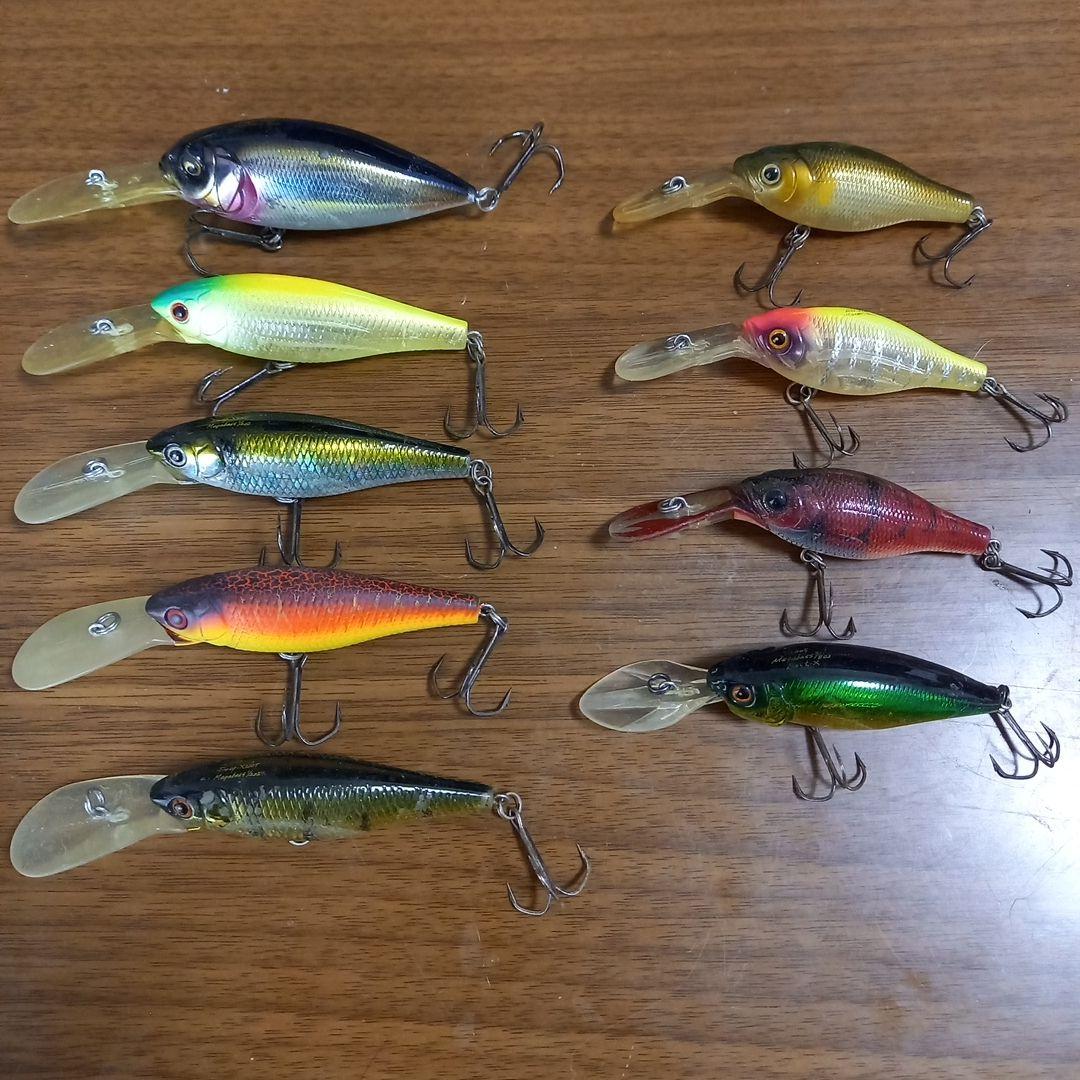 バス釣り引退セット　メガバスルアー 59個BOXセット