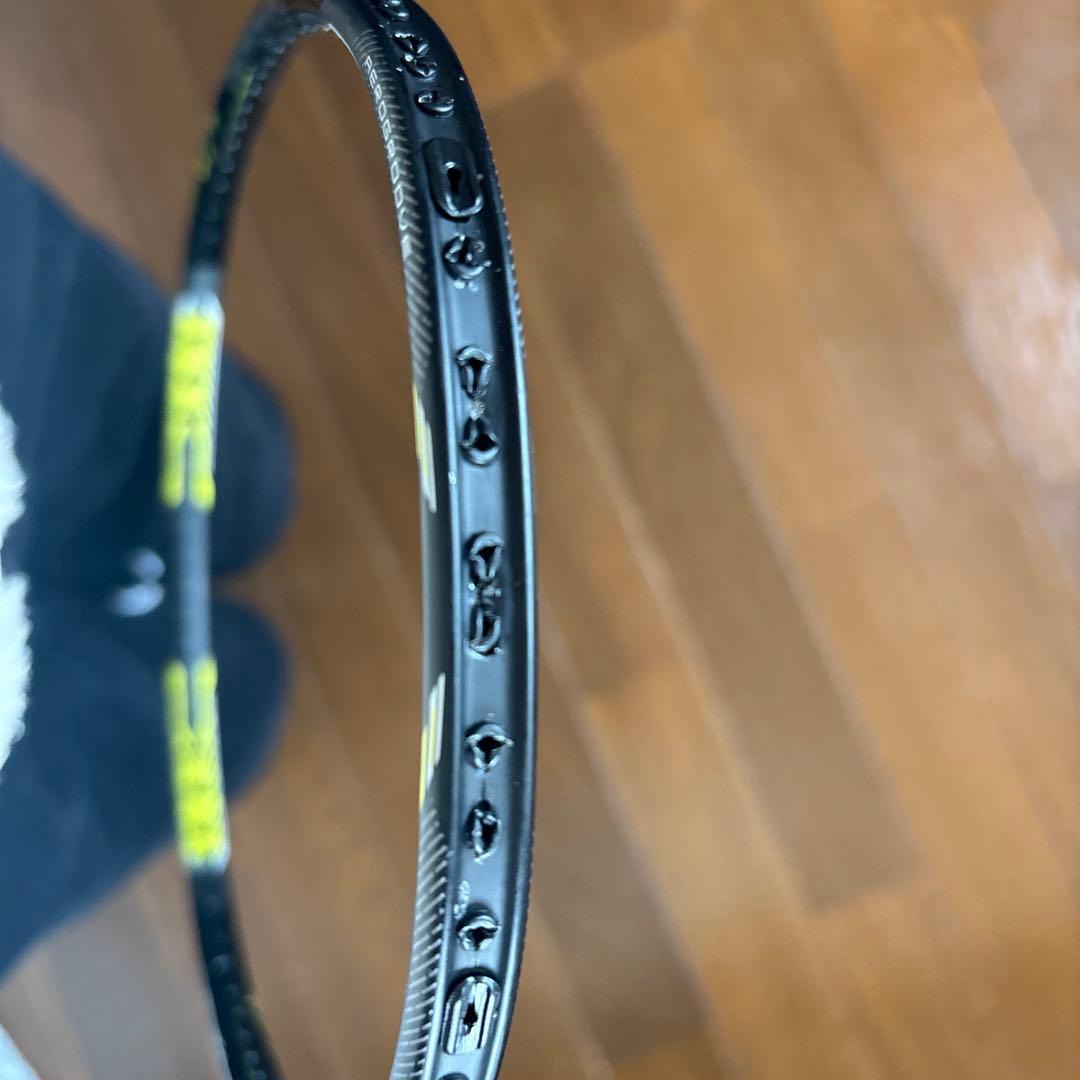 ミズノバドミントンラケットフォルティスジャンク品2本セット