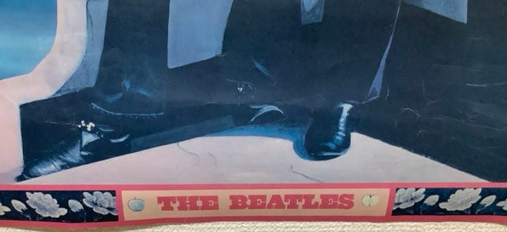 Beatlesのイラストポスター(73cm✖️103cm)
