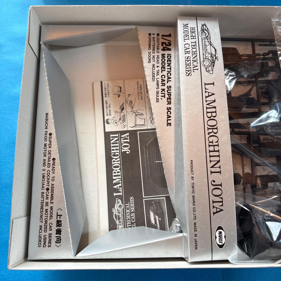 141 プラモデル　マルイ　ランボルギーニ　イオタ　1/24