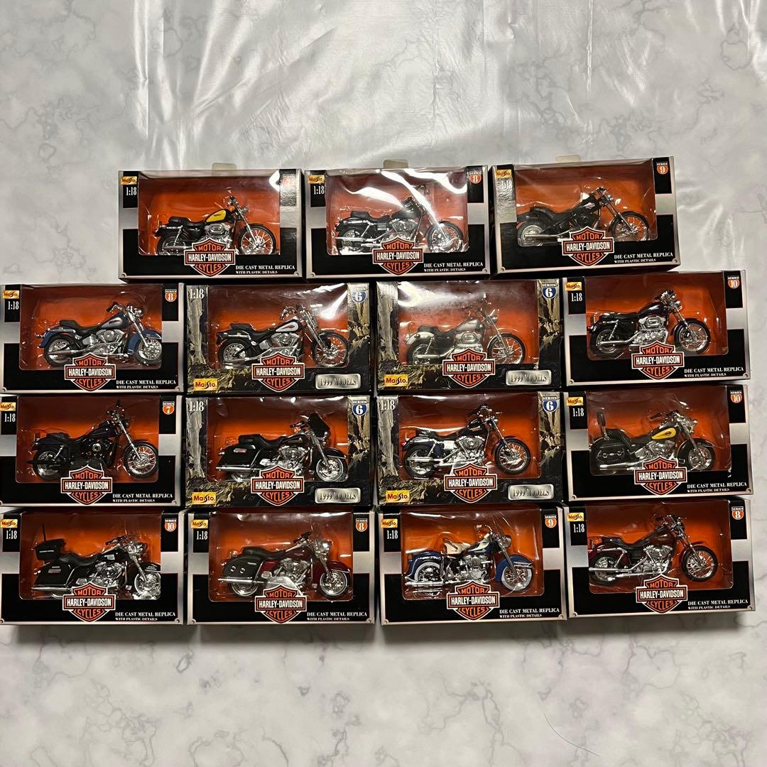 Maisto ハーレーダビッドソン1：18スケール フィギュア