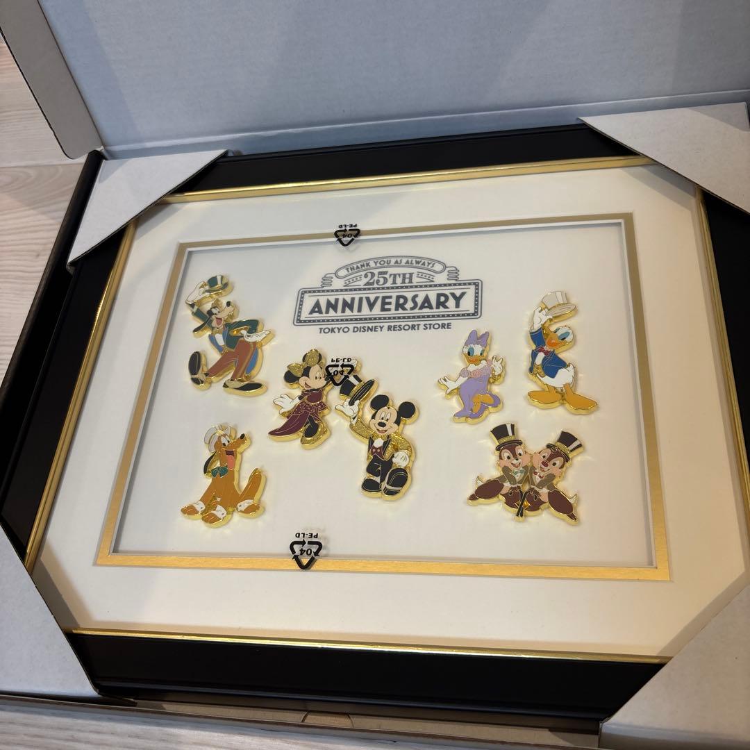 ディズニーストア　東京ディズニーリゾート店　25周年　ピンズセット