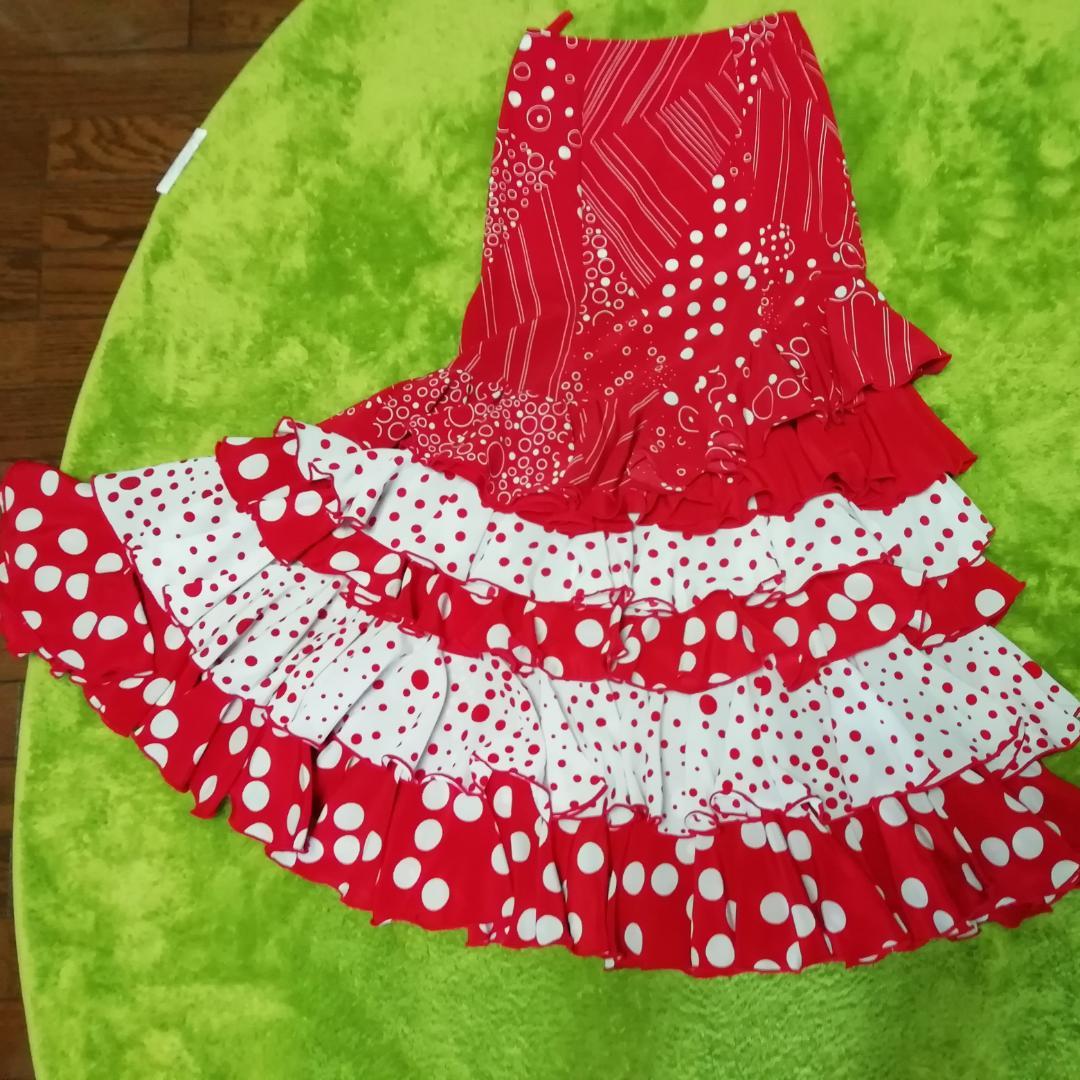 フラメンコ　衣装　2ピース