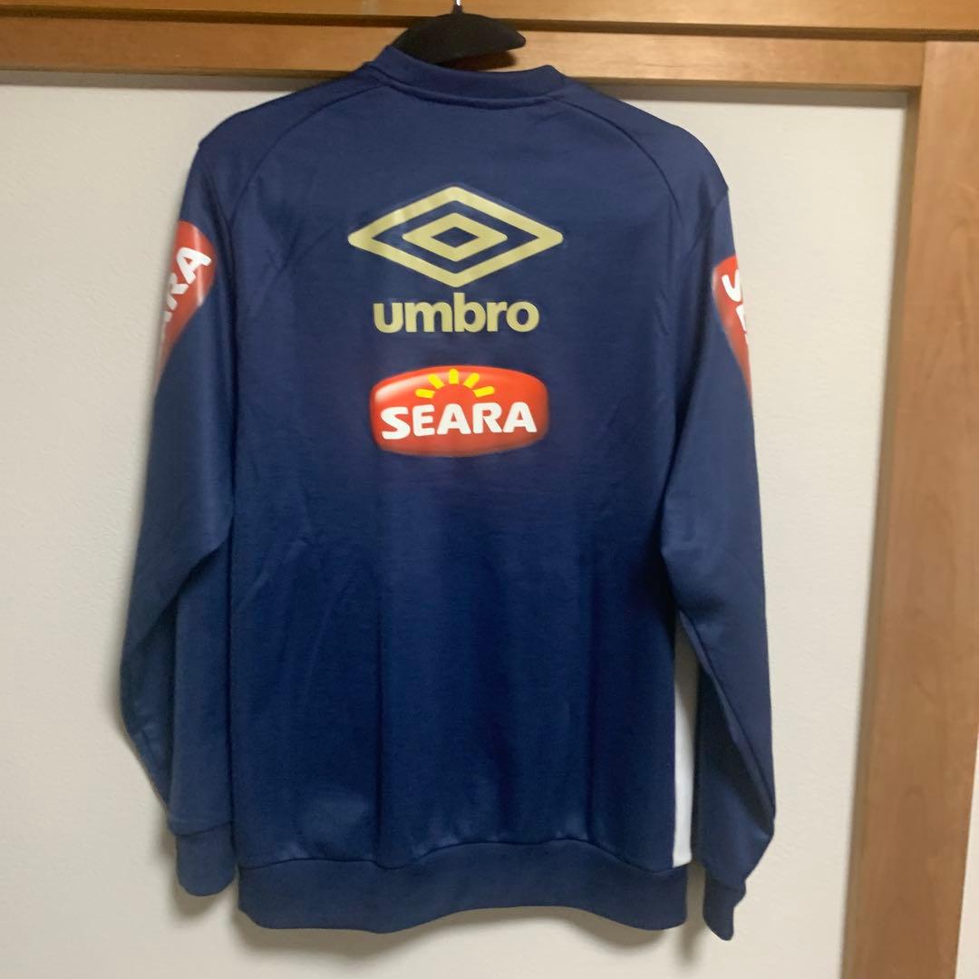 ブラジル　Santos FC Umbro 長袖ジャージ ネイビー　上下セット