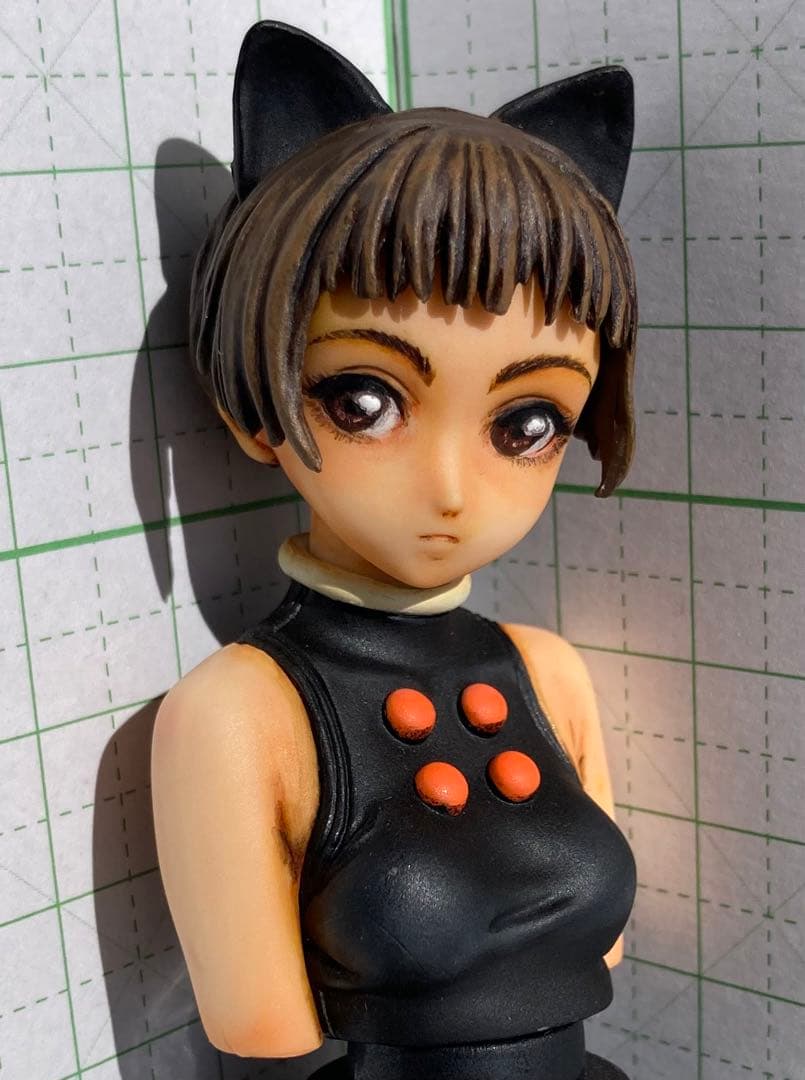 村田蓮爾 リペイント フィギュア pse ソリッド ネコミミ 胸像 robot