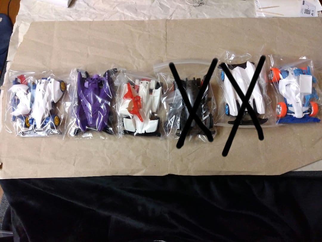 ミニ四駆セット 24台