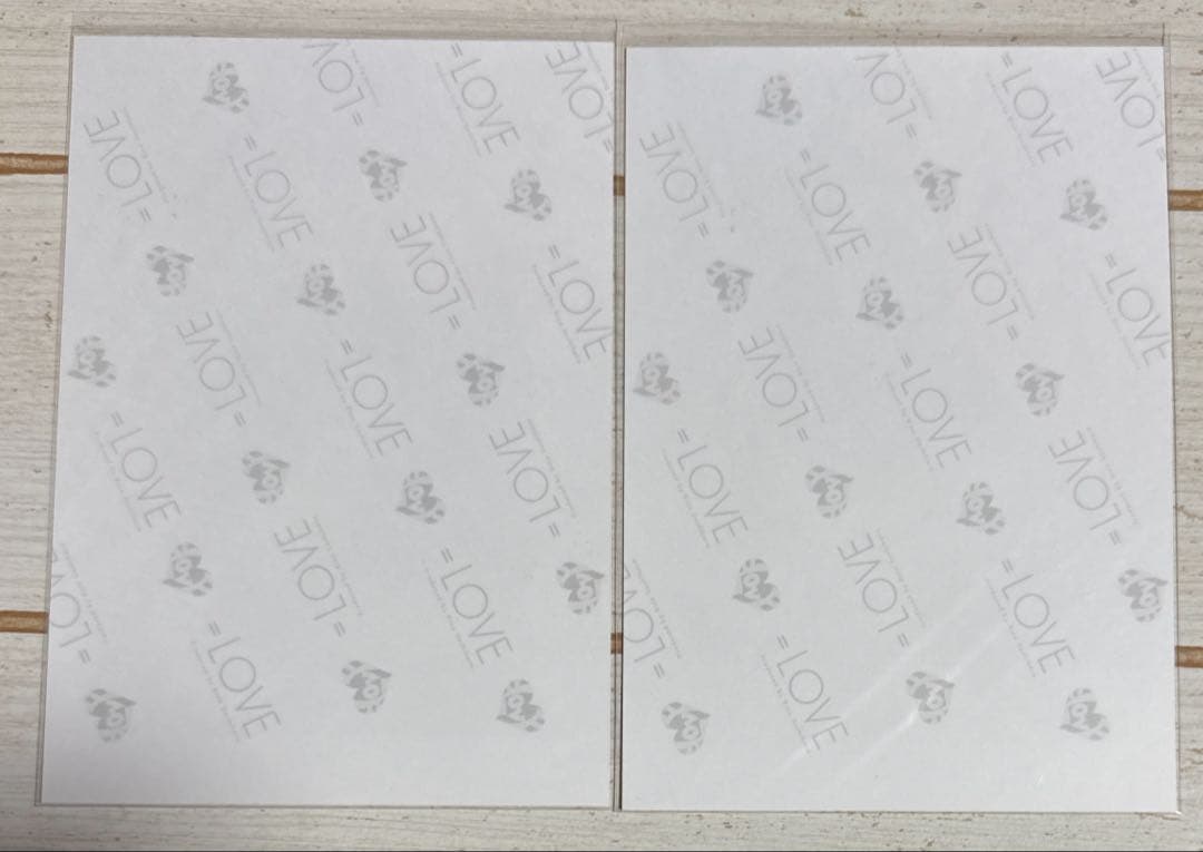 ＝LOVE 野口衣織 直筆サイン入り コメあり 生写真　poison girl