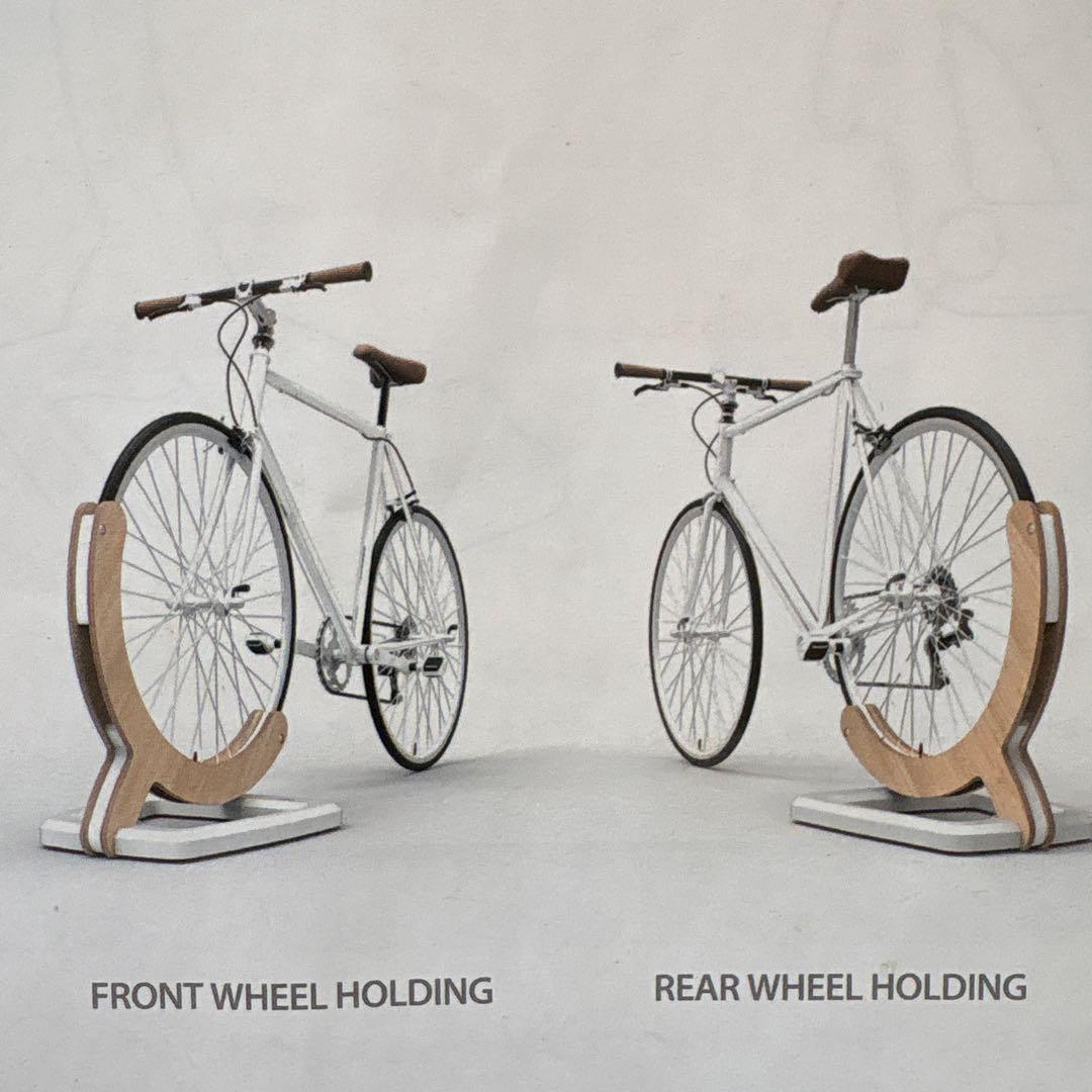 木製 自転車用ディスプレイスタンド