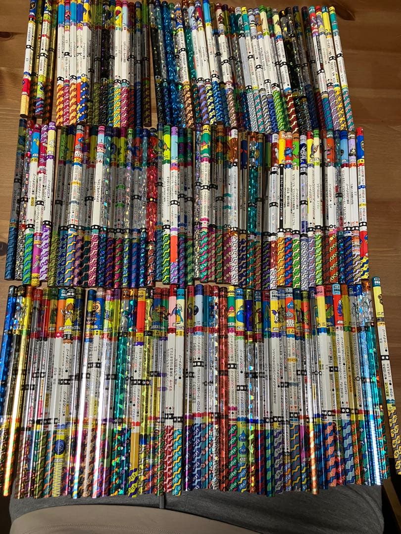 ドラクエ バトル鉛筆 バトエン キャップ 消しゴム　約140本