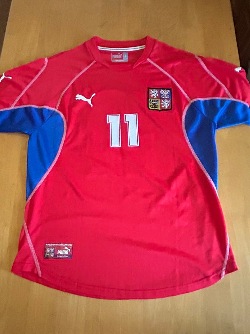 正規品 中古 希少 チェコ代表 ネドベド Lサイズ ユニフォーム