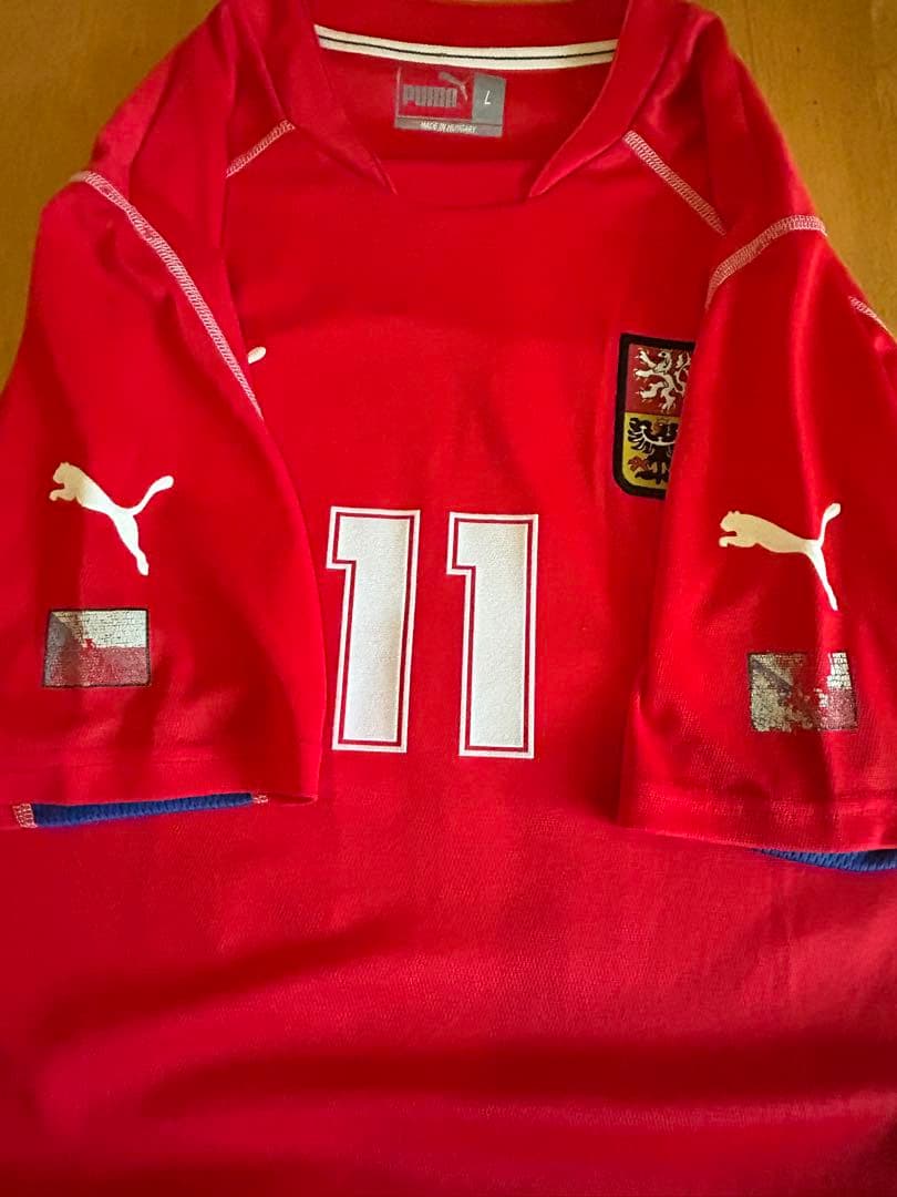 正規品 中古 希少 チェコ代表 ネドベド Lサイズ ユニフォーム