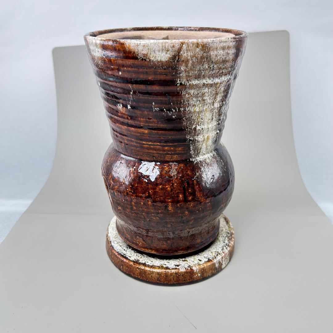 B023涼炉 小豆島 神懸焼 室井香悦 造 涼爐 茶道具 煎茶道具