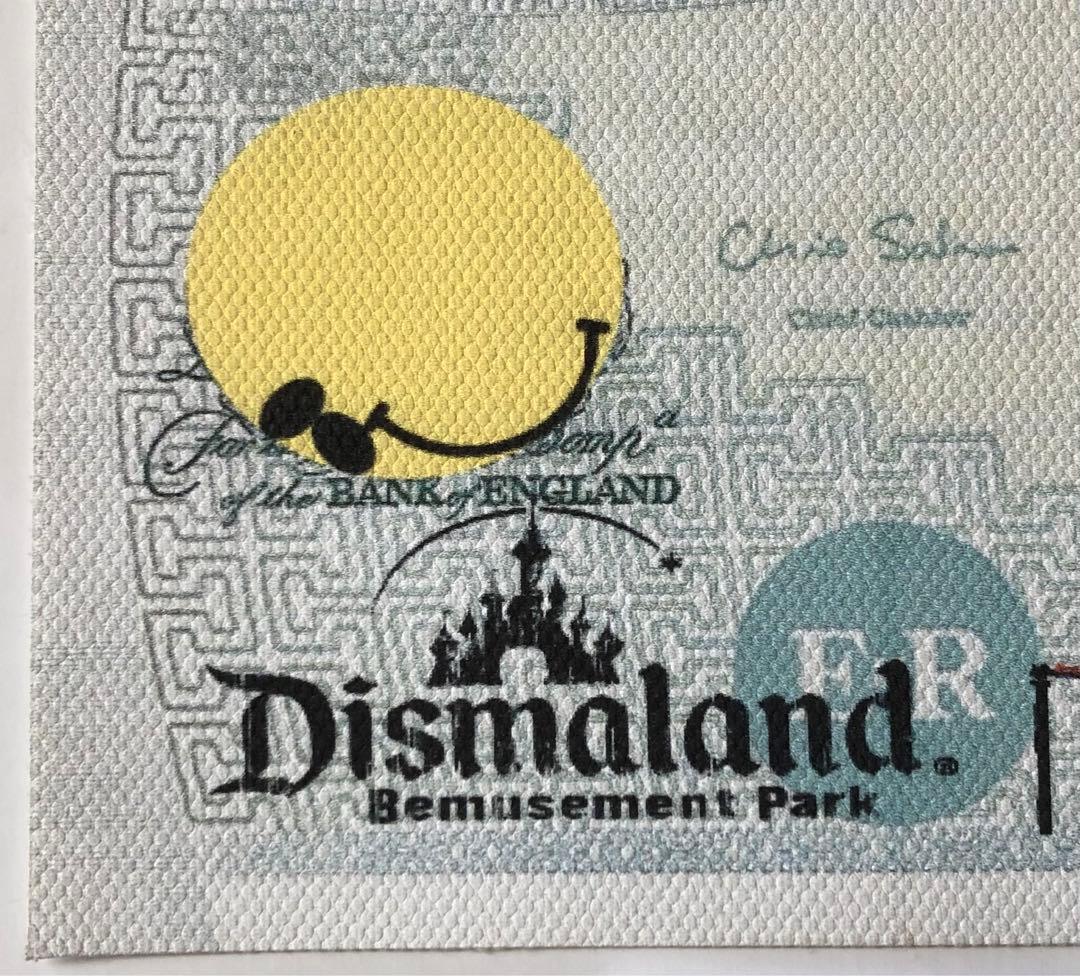 Banksy バンクシー GalleryAttendant 5ポンド 書類セット