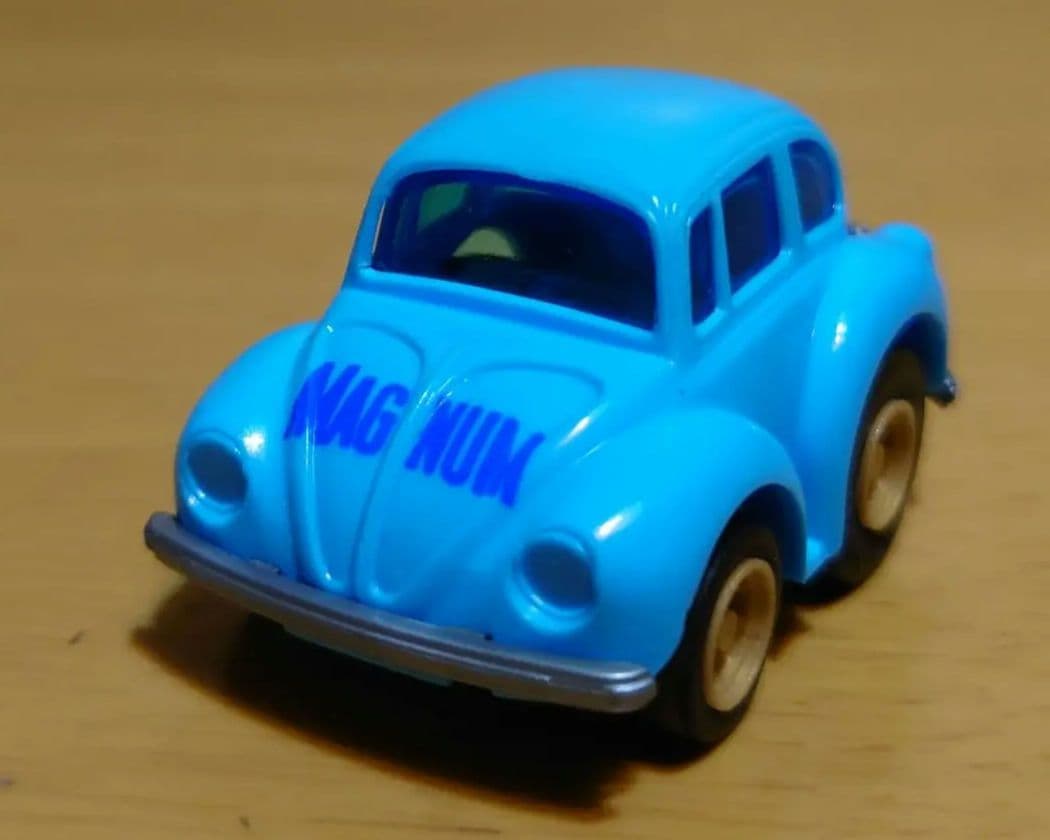 タカラ チョロＱ ゼロヨンQ太　マグナム号 ブルー version 青色　中古品