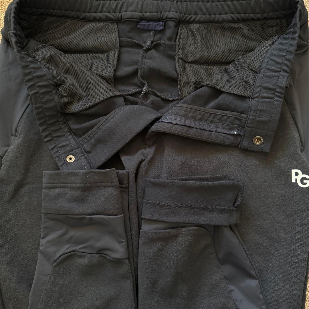 現行モデル　パーリーゲイツ　ジョガーパンツ　黒　XL〜XXL相当　美品　6