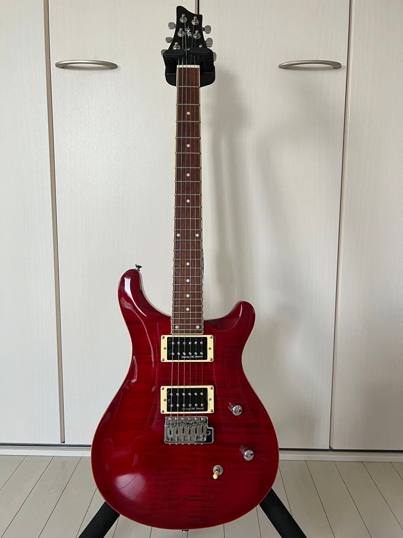 gfc ジーエフシー GPR-350 美品ギグケース付き　ほぼ未使用エレキギター