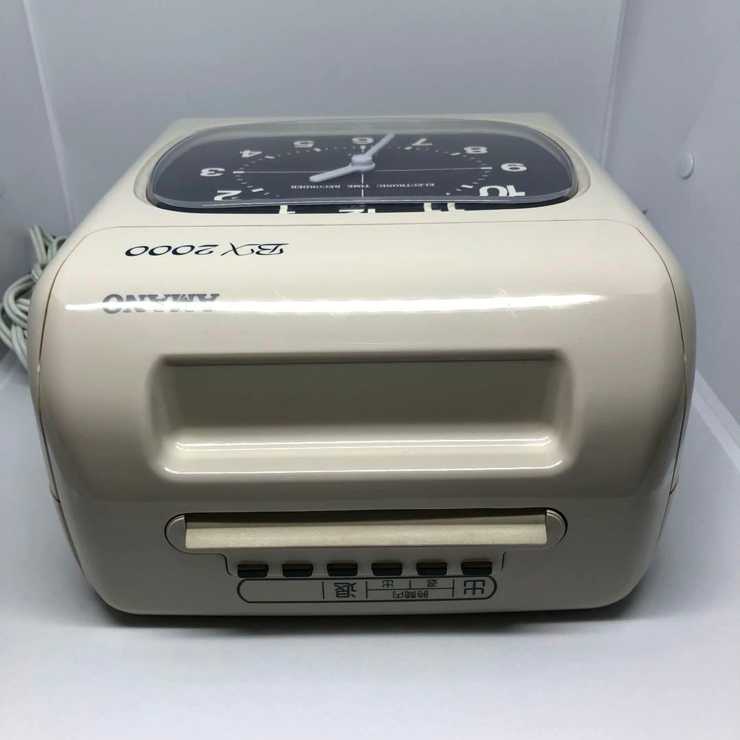 AMANO BX 2000 タイムレコーダー