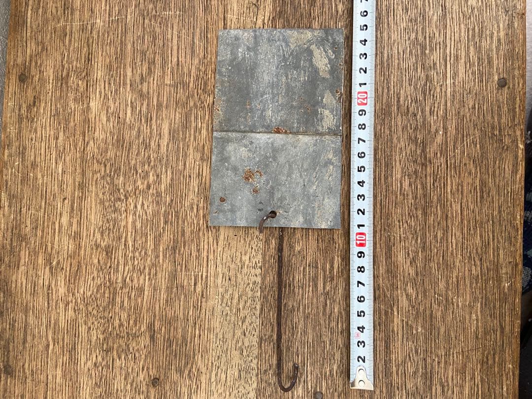 ブリキ　錆び　ディスプレイ　古道具