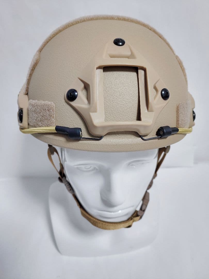 NIJ IIIA レベル3A Fast型 防弾ヘルメット TAN 新品未使用