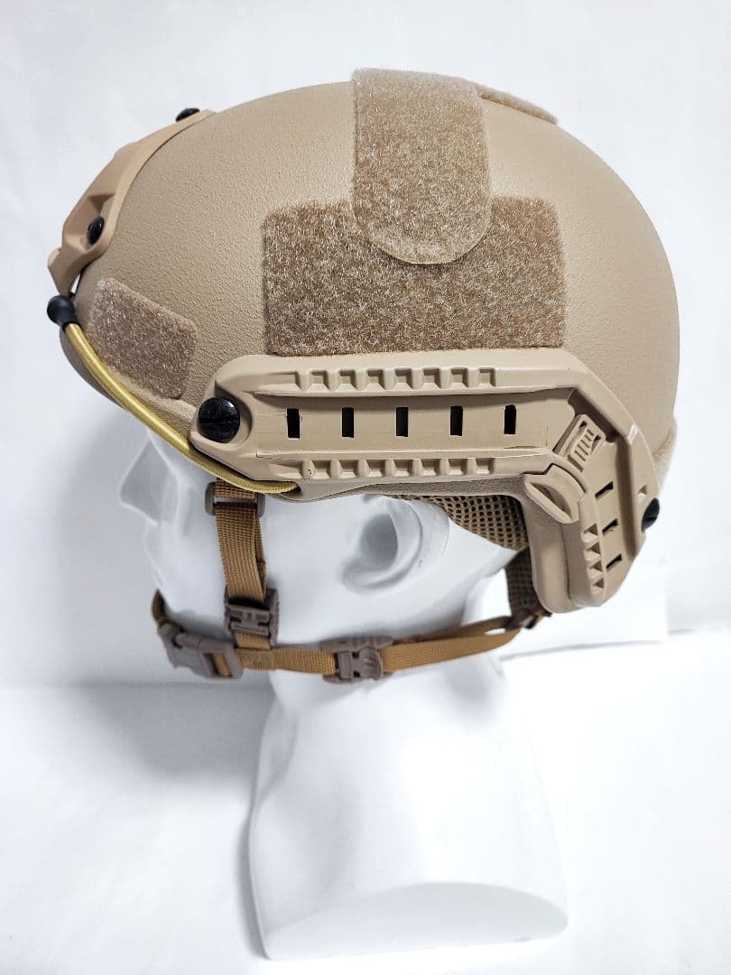 NIJ IIIA レベル3A Fast型 防弾ヘルメット TAN 新品未使用