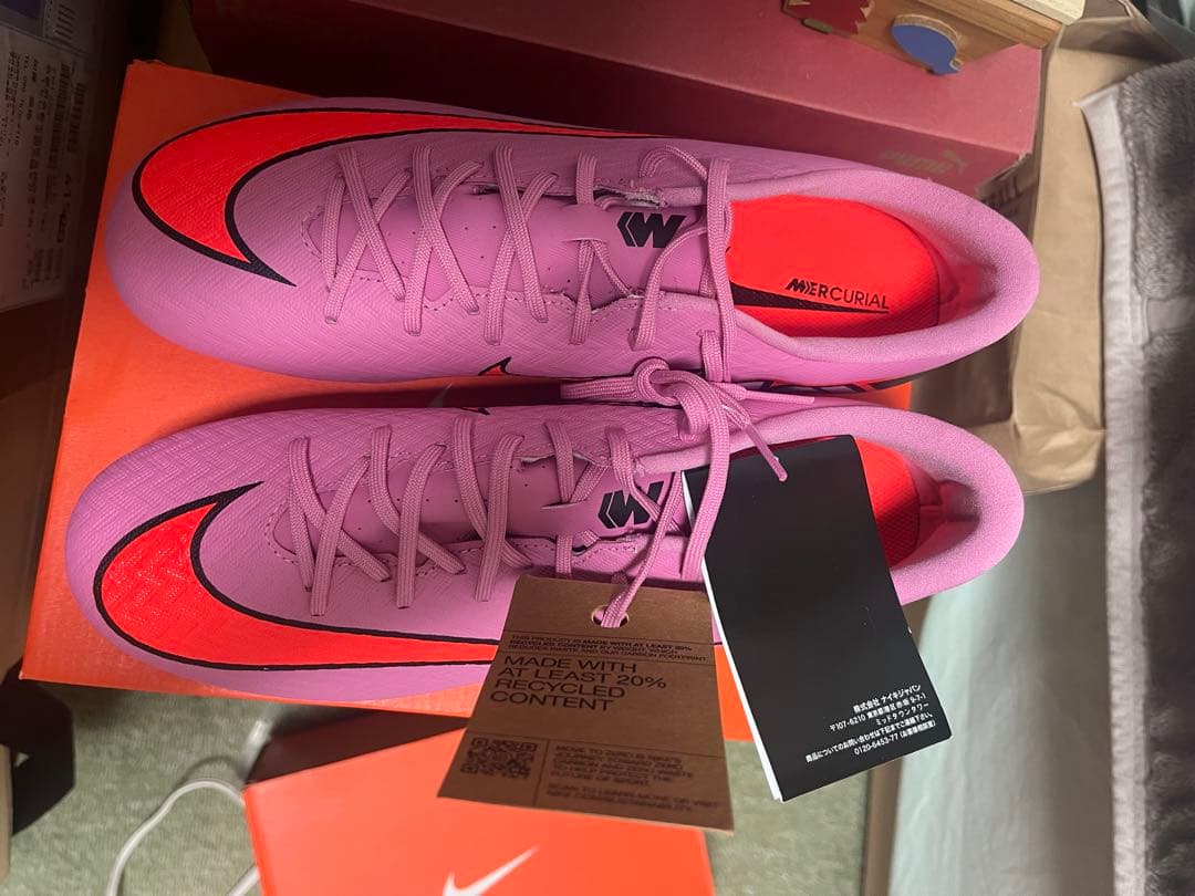 Nike Mercurial VAPOR 16 ピンク/オレンジ 27.0cm