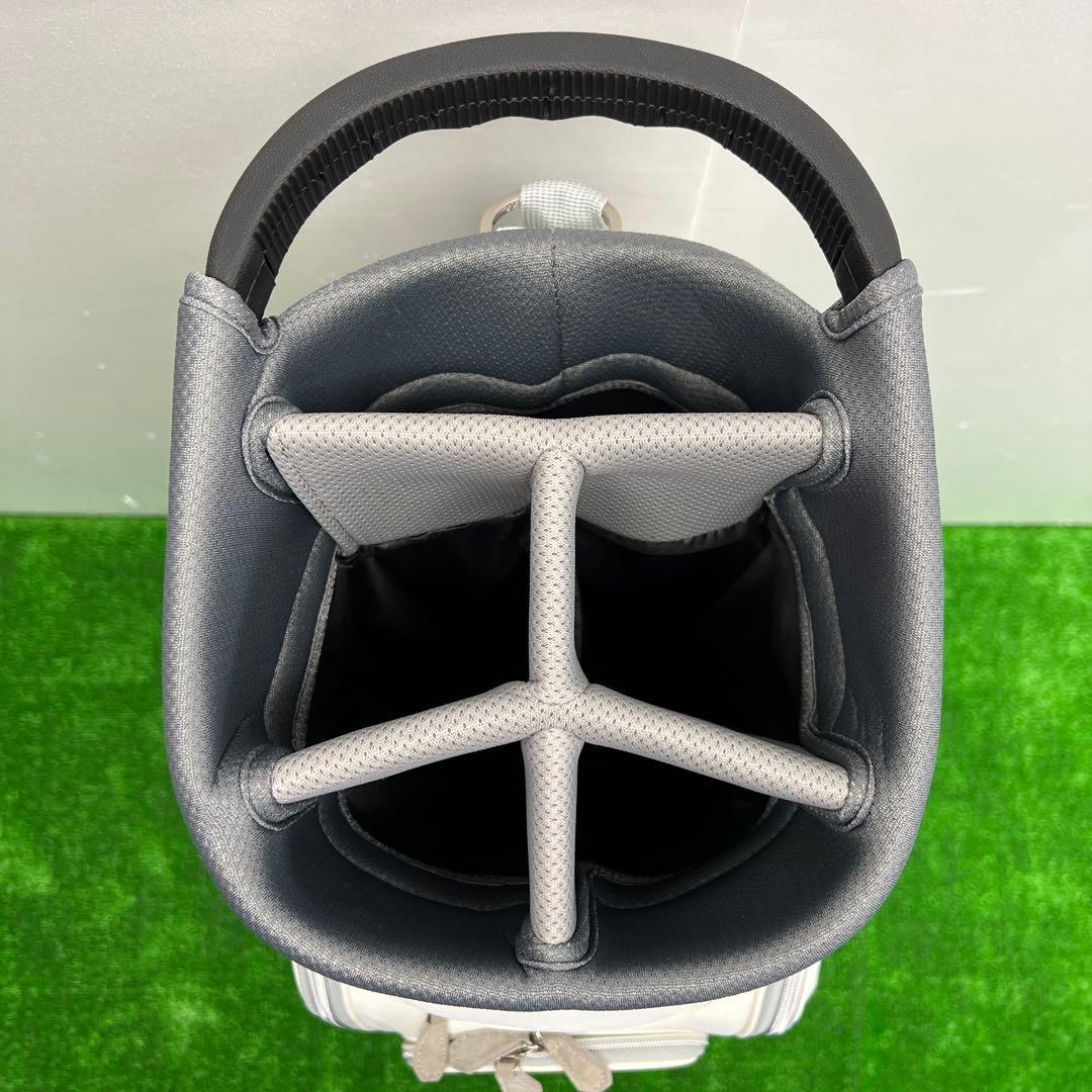 OUUL オウル 8インチ　ホワイト　ゴルフバッグ　キャディバッグ