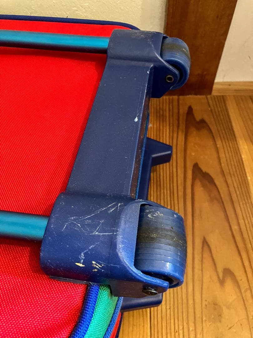 【希少・良品】ベネトン キャリーケース ヴィンテージ　レトロカラー