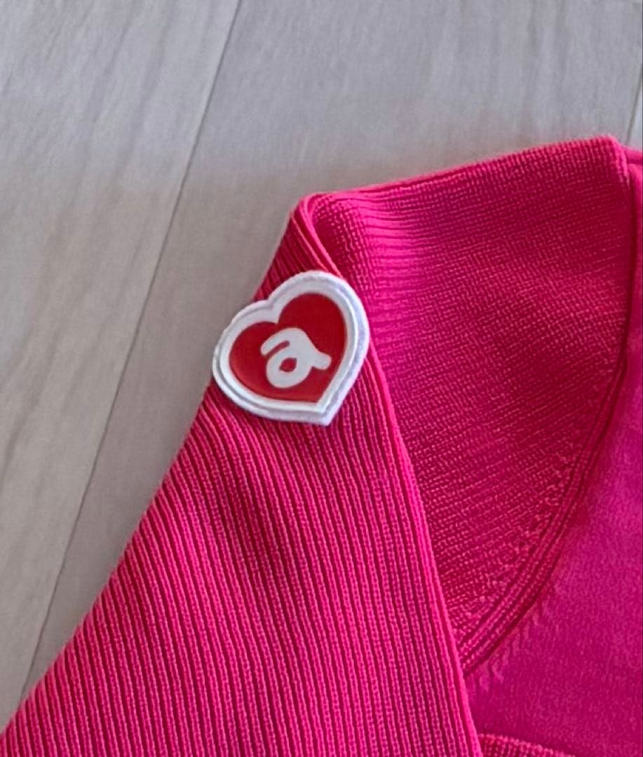 archivio アルチビオ　部分シャギー長袖ニットプルオーバー　サイズ38