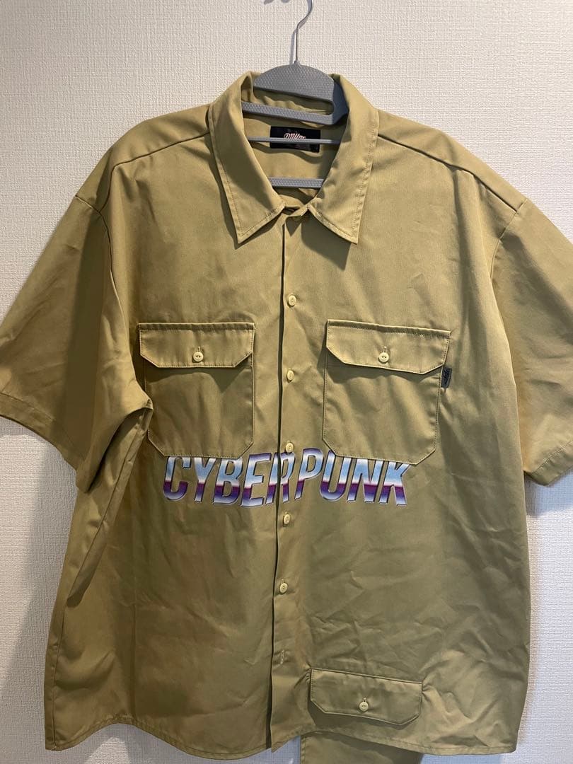 【MYne】CYBER PUNK WORK SHIRT/G03SH121