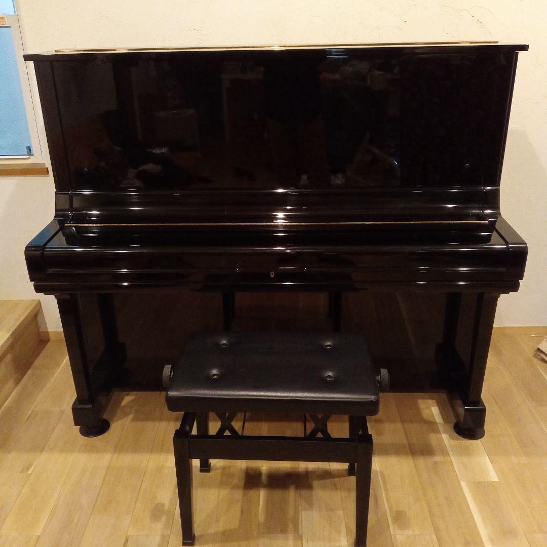 YAMAHA U3M アップライトピアノ 黒色 椅子付き