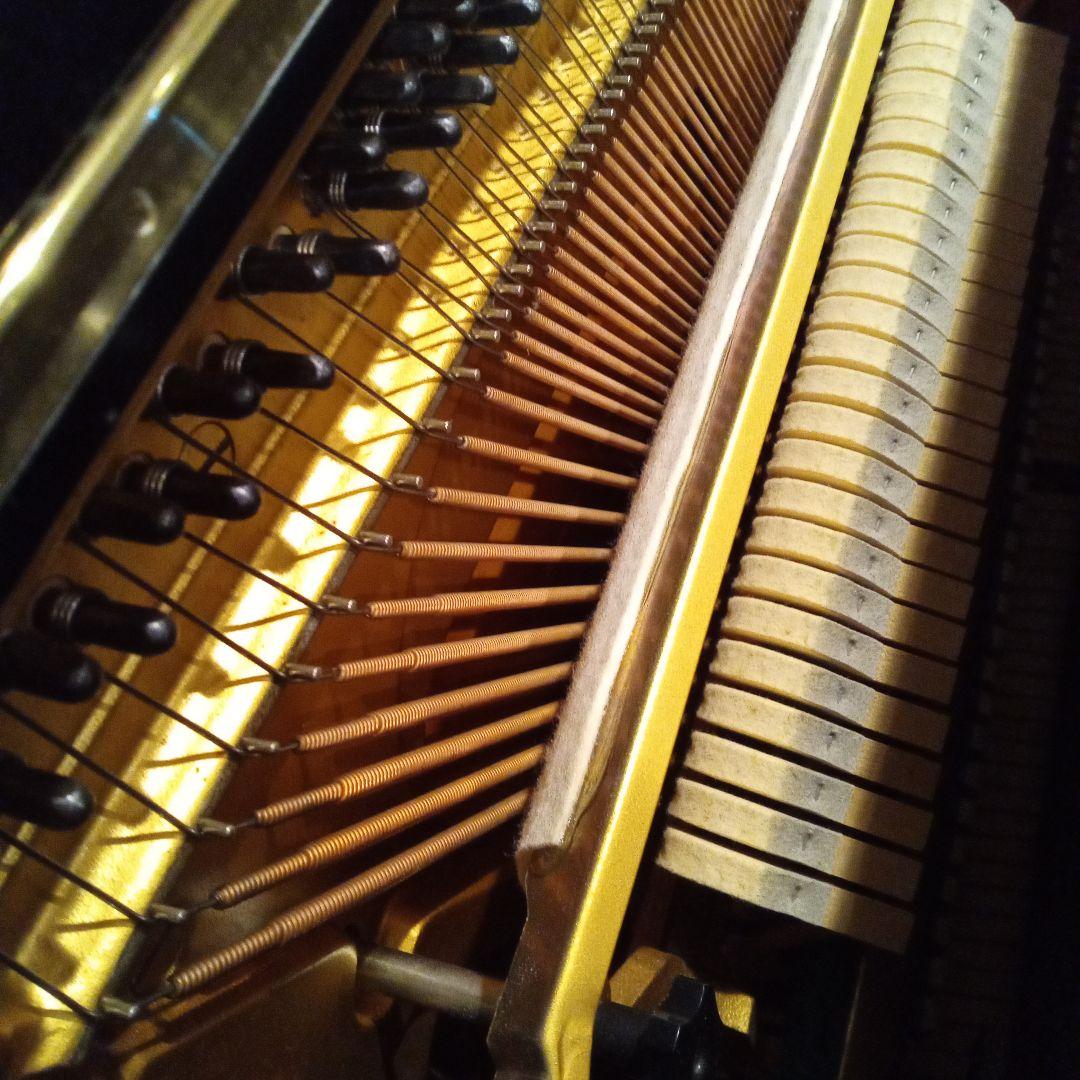 YAMAHA U3M アップライトピアノ 黒色 椅子付き