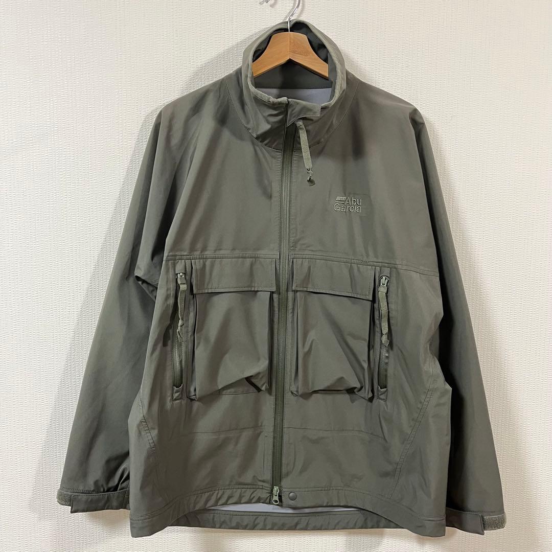 アブガルシア　3レイヤーウォータープルーフスタンドジャケット　Lサイズ　美品